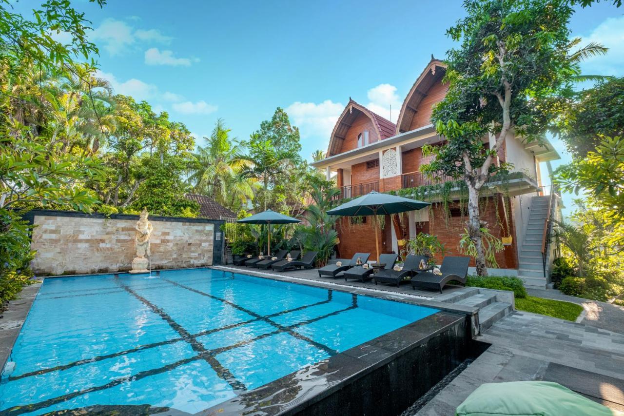 Gunung Merta Bungalows Ubud Esterno foto