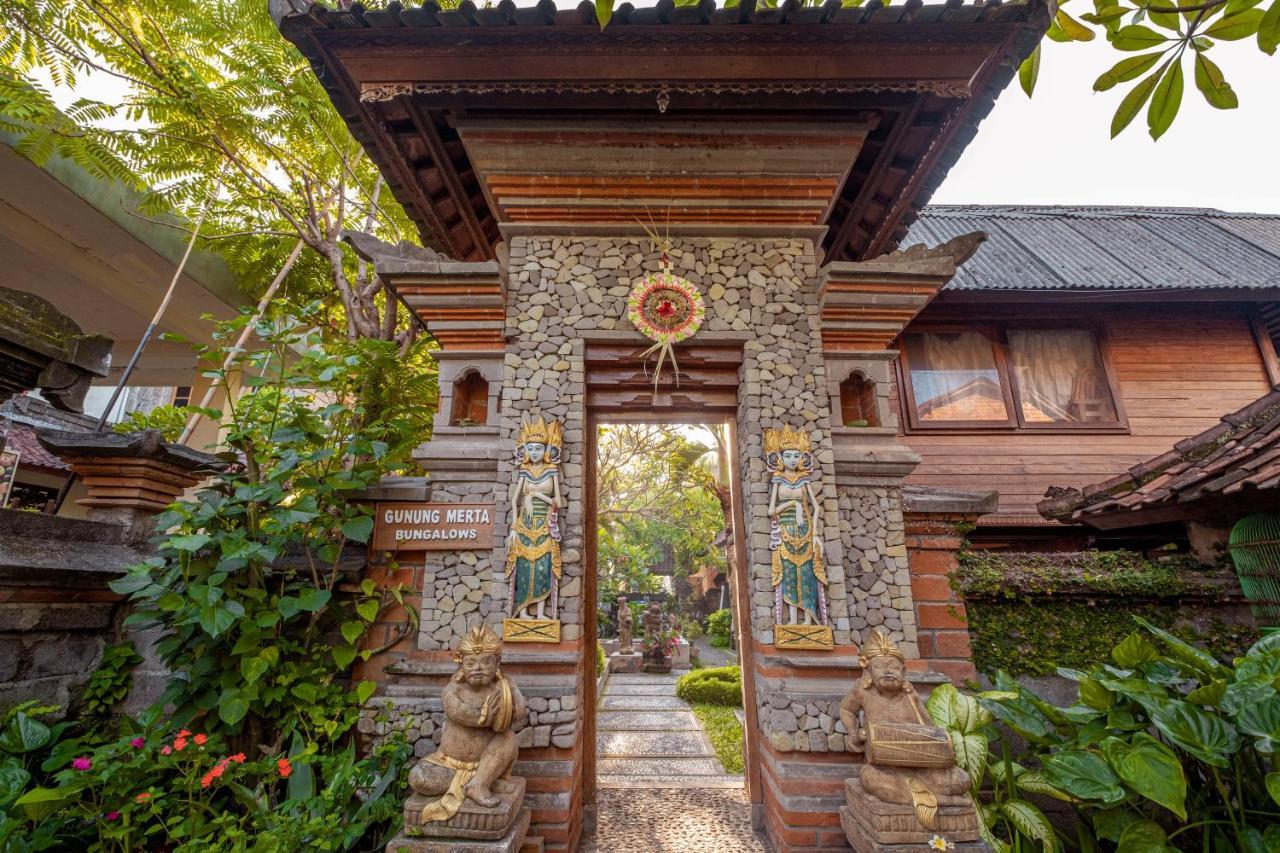 Gunung Merta Bungalows Ubud Esterno foto
